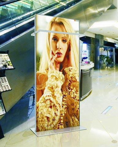 Double Sided Free Standing Fabric Frame KD60 (non-lit)