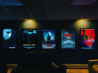 Black Movie Poster Light Boxes