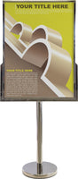 Stainless Steel Poster Stand