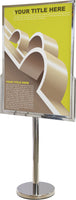 Stainless Steel Poster Stand