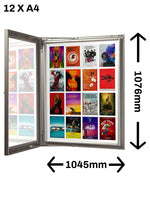 SlimLock Key Lockable Pin Notice Boards