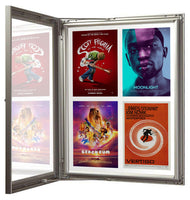 SlimLock Key Lockable Magnetic Notice Boards