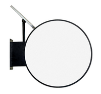 Solar Outdoor Double-sided Round LED Lightbox